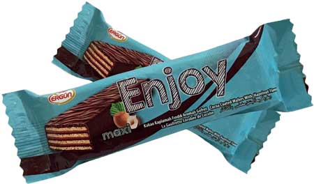 ENJOY COCOA COATED WAFERS