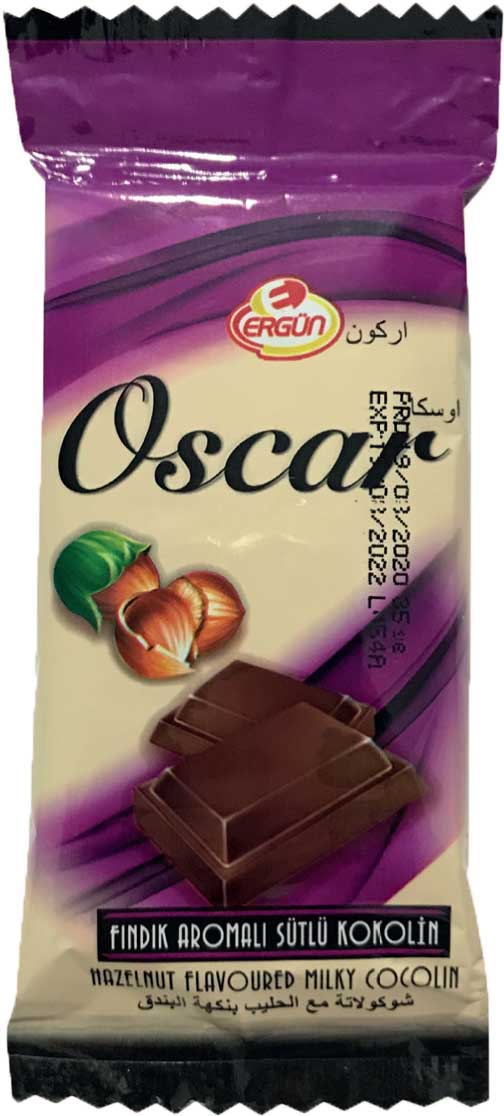 OSCAR HAZELNUT FLAVOURED MILKY COCOLIN