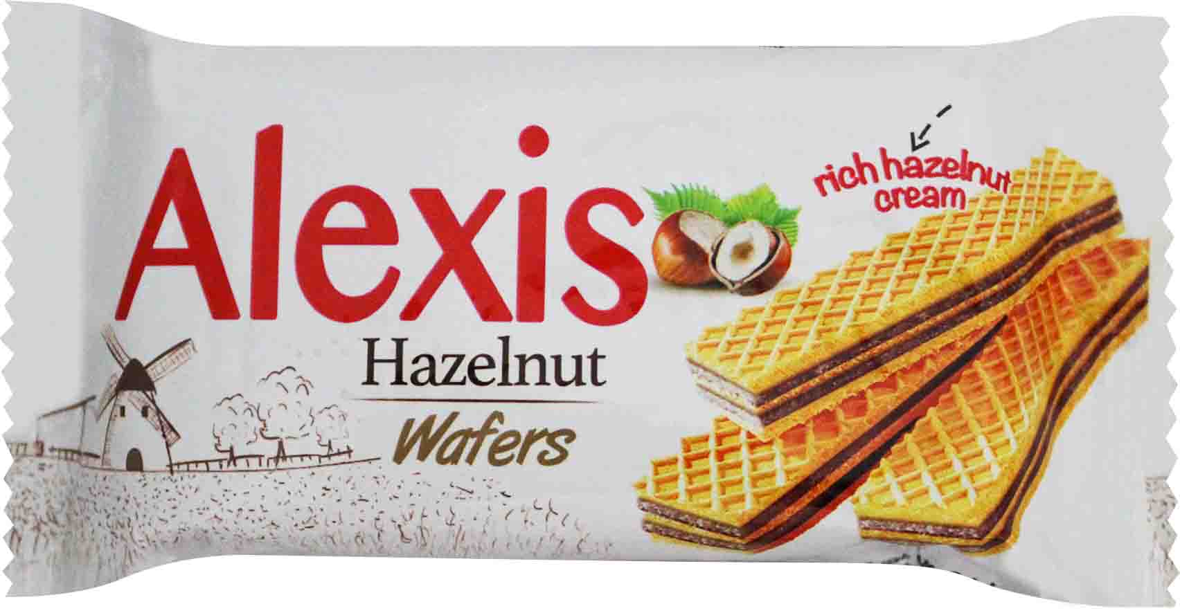 ALEXIS WAFER WITH HAZELNUT CREAM