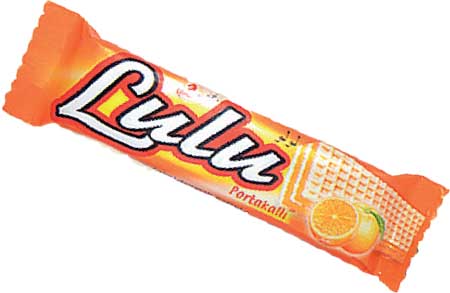 LULU ORANGE FLAVORED WAFERS