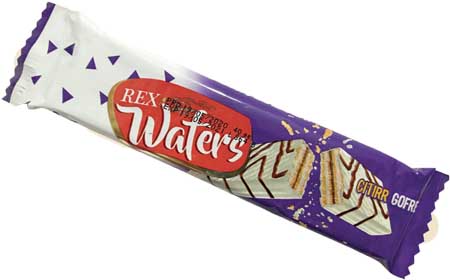REX WAFERS WHITE COCOLIN COATED WAFERS